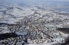 Luftaufnahme Kanton Zug/Rotkreuz/Rotkreuz im Schnee - Foto Rotkreuz ZG 6043